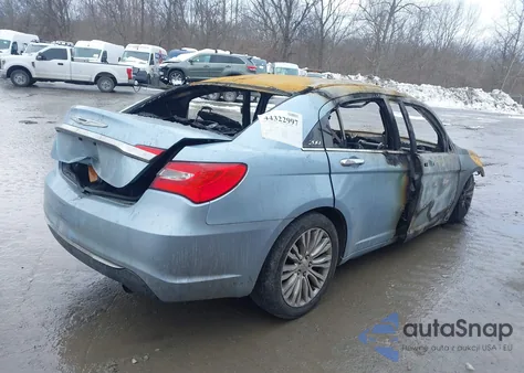 2012 Chrysler 200 Limited из США, поврежденный, VIN 1C3CCBCB3CN279033